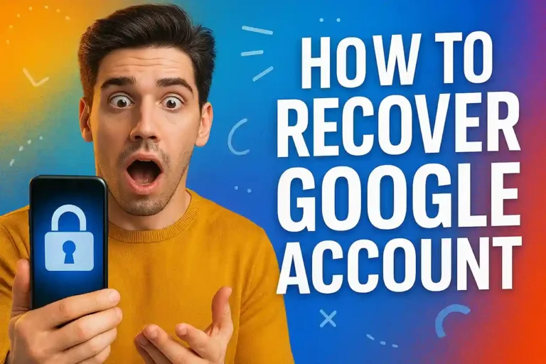 How to recover Google account